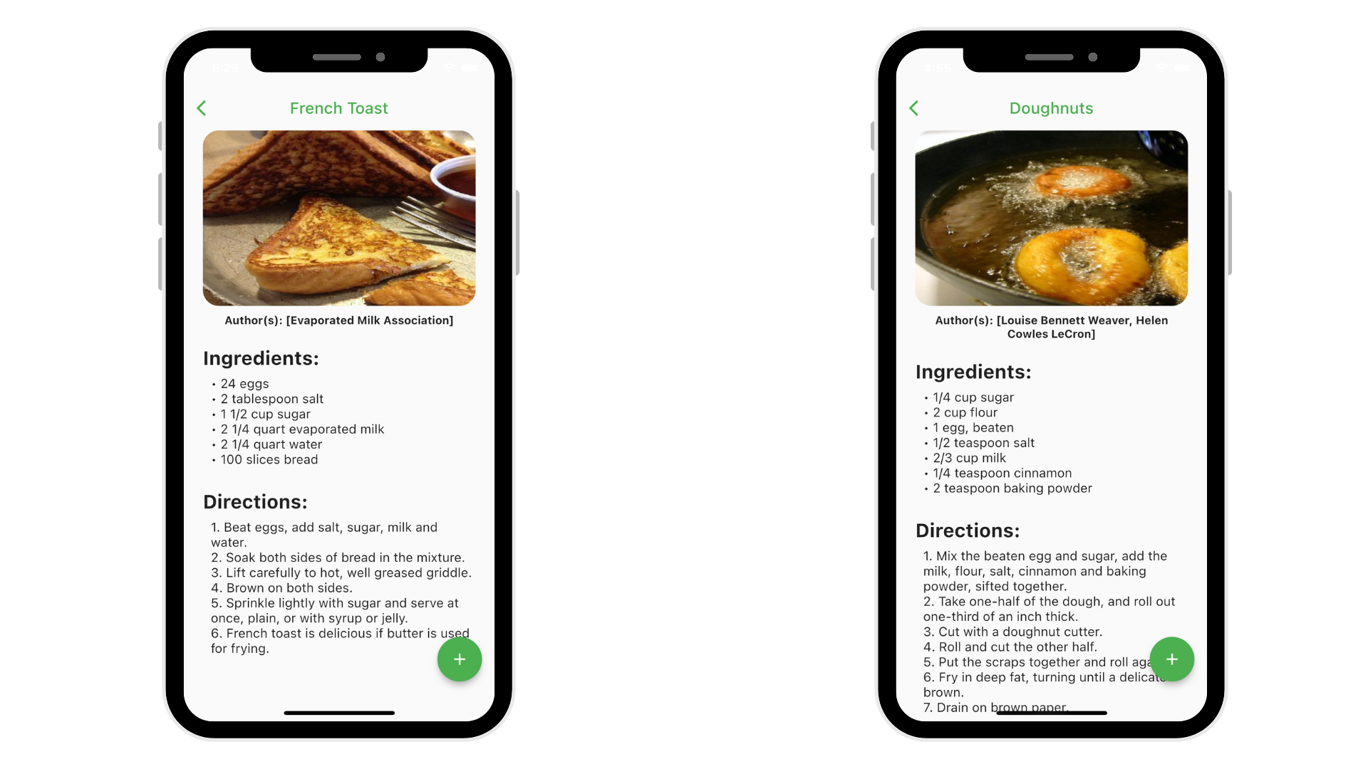 Recipe View